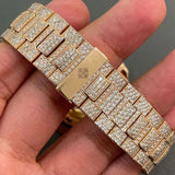 White Stick D Color Moissanite Automatic Watch