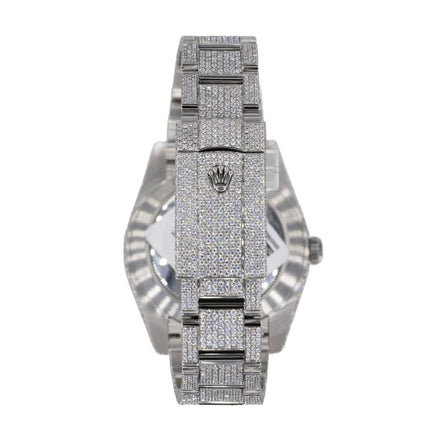 Iced Out Automatic Moissanite 41mm Automatic Watch For Men's