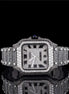 Moissanite Diamond Roman Dial Wrist Men's Watch