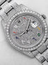 Bust Down Rainbow Dial Datejust Moissanite Watches