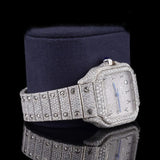 Automatic Fully Iced Out Moissanite Diamond Hip Hop Watch