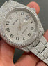 Elegant Stylish Iced Out Moissanite Watch