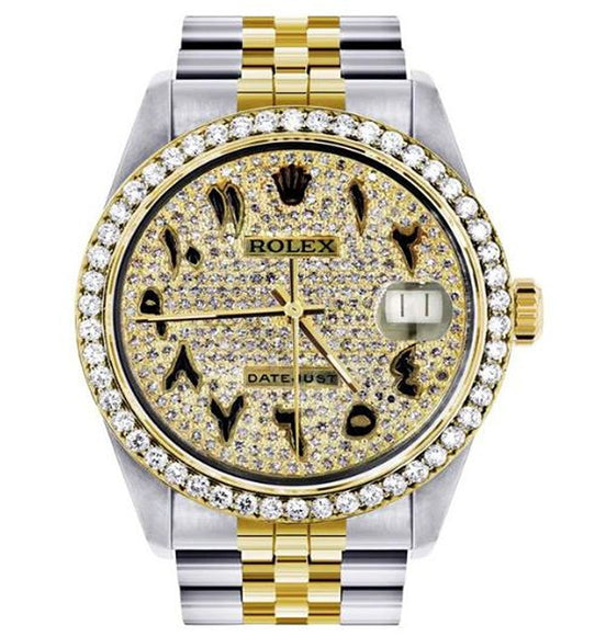 Moissanite Fancy And Stylish Luxury Watch For Men's