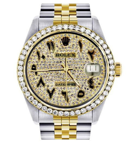 Moissanite Fancy And Stylish Luxury Watch For Men's