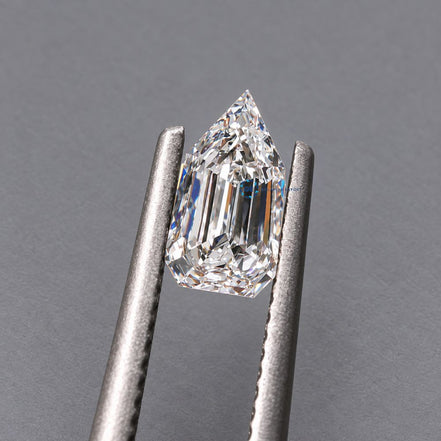 Bullet Cut Lab Grown Diamond, CVD Diamond, IGI Certified Diamond