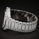 Iced Out Automatic Skeleton Moissanite Watch