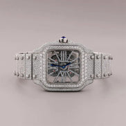 Skeleton Full Iced Out VVS1 Moissanite Luxury Watch