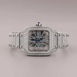 Skeleton Full Iced Out VVS1 Moissanite Luxury Watch