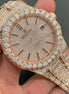 Black Stick Moissanite Iced Out Watches