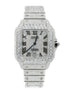 Automatic Iced Out Moissanite Watch Gift For Men's