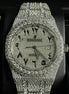 D Color Moissanite Fully Iced Out Watch For Men's