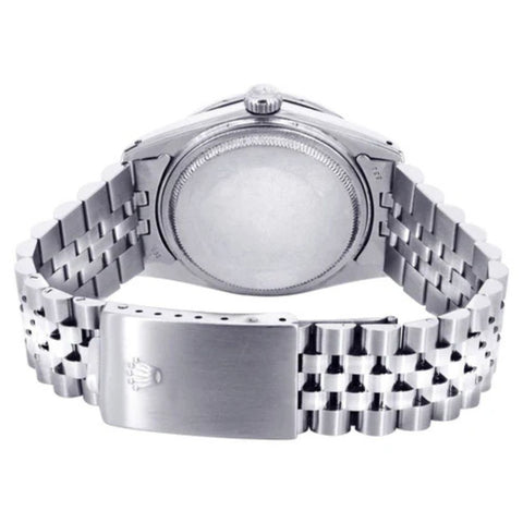 Custom Moissanite Classic Date Just Watch
