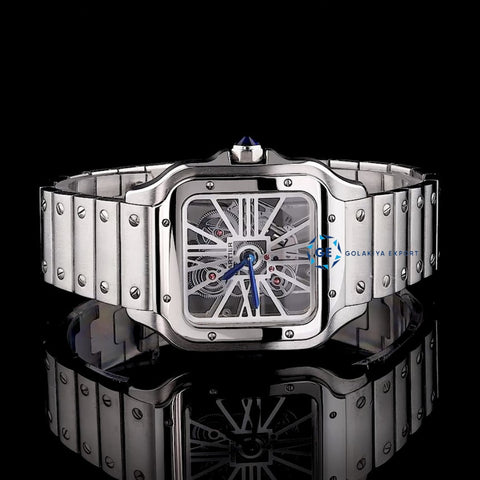 Skeleton Stainless Steel Automatic Exclusive Watch