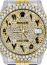 Arabic Dial Moissnaite Diamond Hip Hop Watch