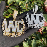 Winners Circle Handcrafted Moissanite Iced Out Pendant