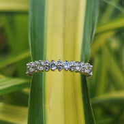 Full Eternity Round Cut Lab Grown Diamond Band