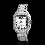 Colorless Moissanite Fully Iced Out Luxury Watch For Men's