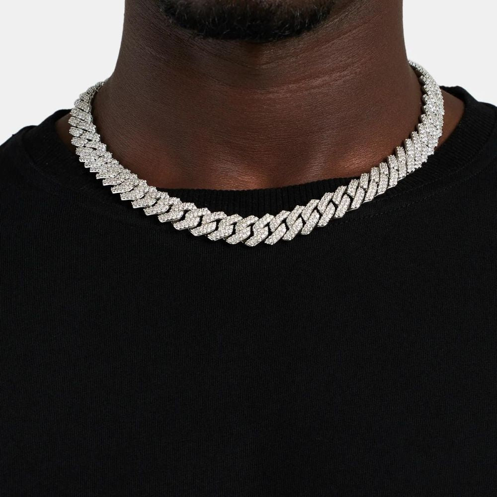 20mm Luxury Moissnaite Chain Gift For Men's