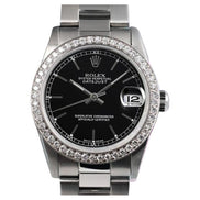 Stainless Steel Datejust Moissanite Luxury Watch For Men's