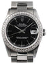 Stainless Steel Datejust Moissanite Luxury Watch For Men's