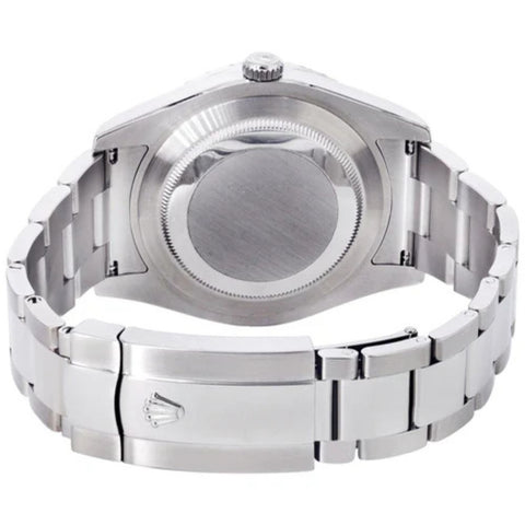 Automatic Stainless Steel Moissanite Elegant Watch