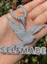 Self Made Iced Out Bling Bling Moissanite Pendant