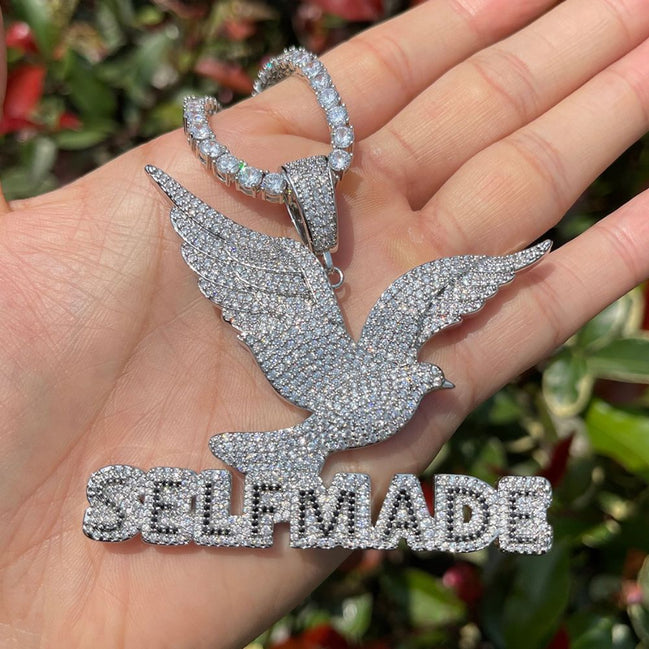 Self Made Iced Out Bling Bling Moissanite Pendant