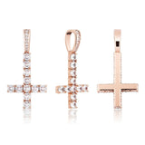 Cross Criss VVS1 Clarity Moissanite Diamond Pendant