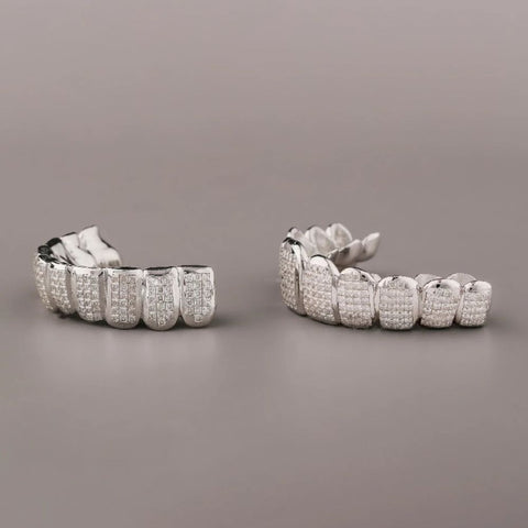 Colorless Moissanite Custom Hip Hop Grillz
