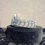 Fully Iced Out Datejust VVS1 Moissanite luxury Watch