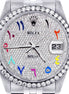 Rainbow Arabic Numeric Automatic Luxury Watch
