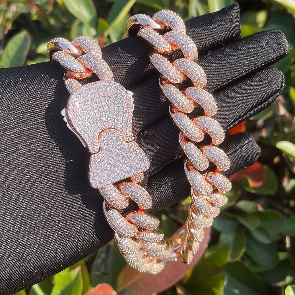 Miami Luxury Moissanite Customize Chain For Men's