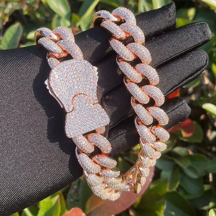 Miami Luxury Moissanite Customize Chain For Men's
