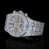 Bolo Dial Moissanite Full White Wrist Luxury Stylish Watch