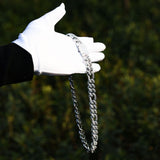 Figaro Link Buss Down Hip Hop Moissanite Chain
