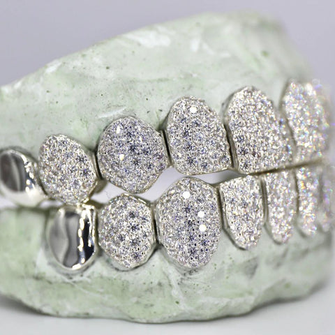 Hip Hop Iced Out Moissanite Customize Grillz