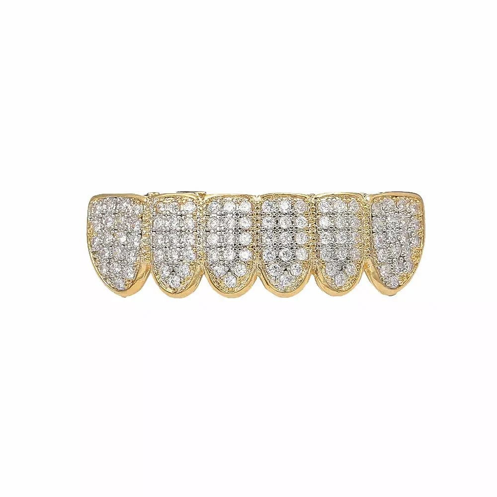 Round Cut Moissanite Handmade Grillz Gift For Men's