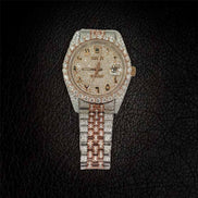 Automatic Bust Down Moissanite Elegant Watch