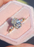 2 Carat Oval Cut Lab Grown Diamond Engagement Ring