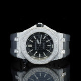 D Color Moissanite Diamond Watch For Men's