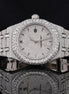 Fully Iced Out D Color Moissanite Men's Watch