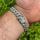 925 Sterling Silver Moissanite Diamond Bracelet