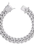 Moissanite Baguette Diamond Cuban Link Bracelet