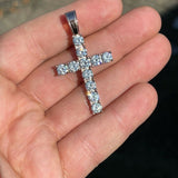 Customize Moissanite Hip Hop Cross Pendant