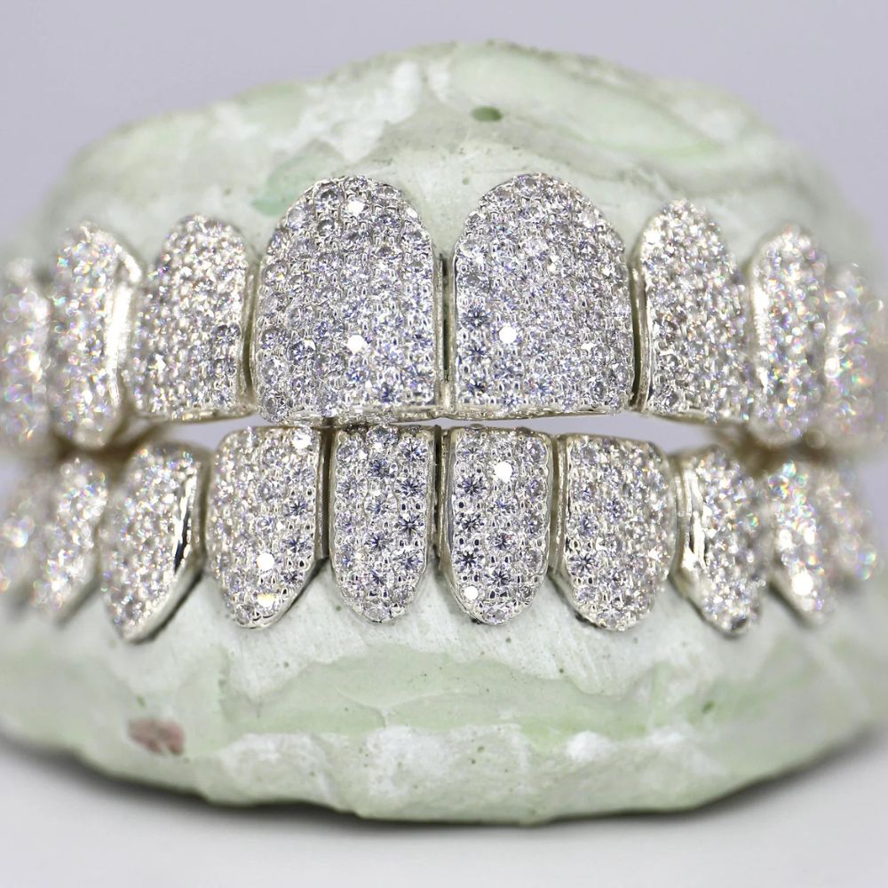Hip Hop Iced Out Moissanite Grillz