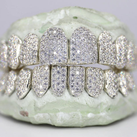 Hip Hop Iced Out Moissanite Grillz