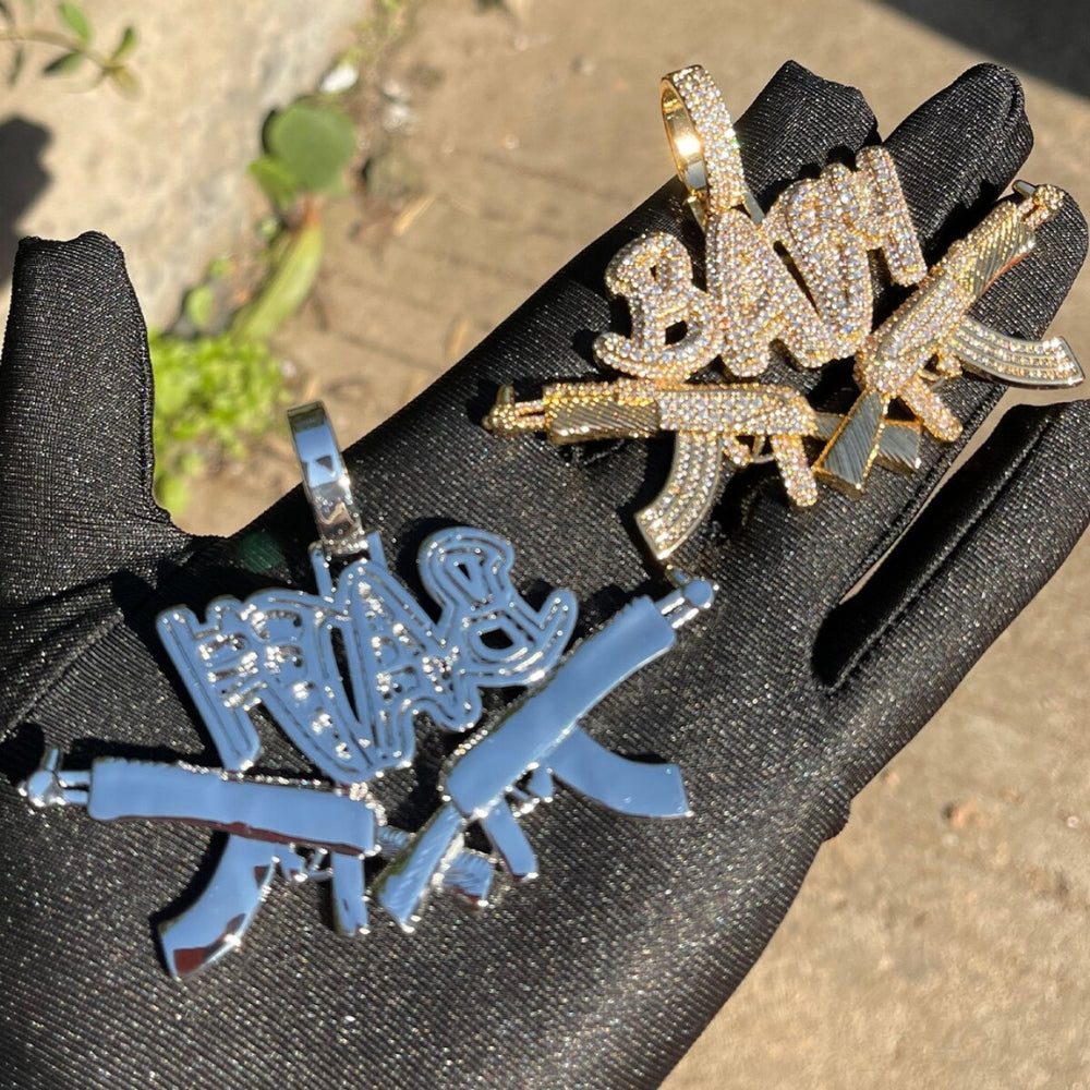 Handmade Baby Letter Men's Unique Pendant