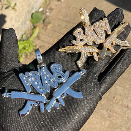 Handmade Baby Letter Men's Unique Pendant