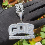 Rapper Style Moissanite Diamond Customize Pendant Necklaces