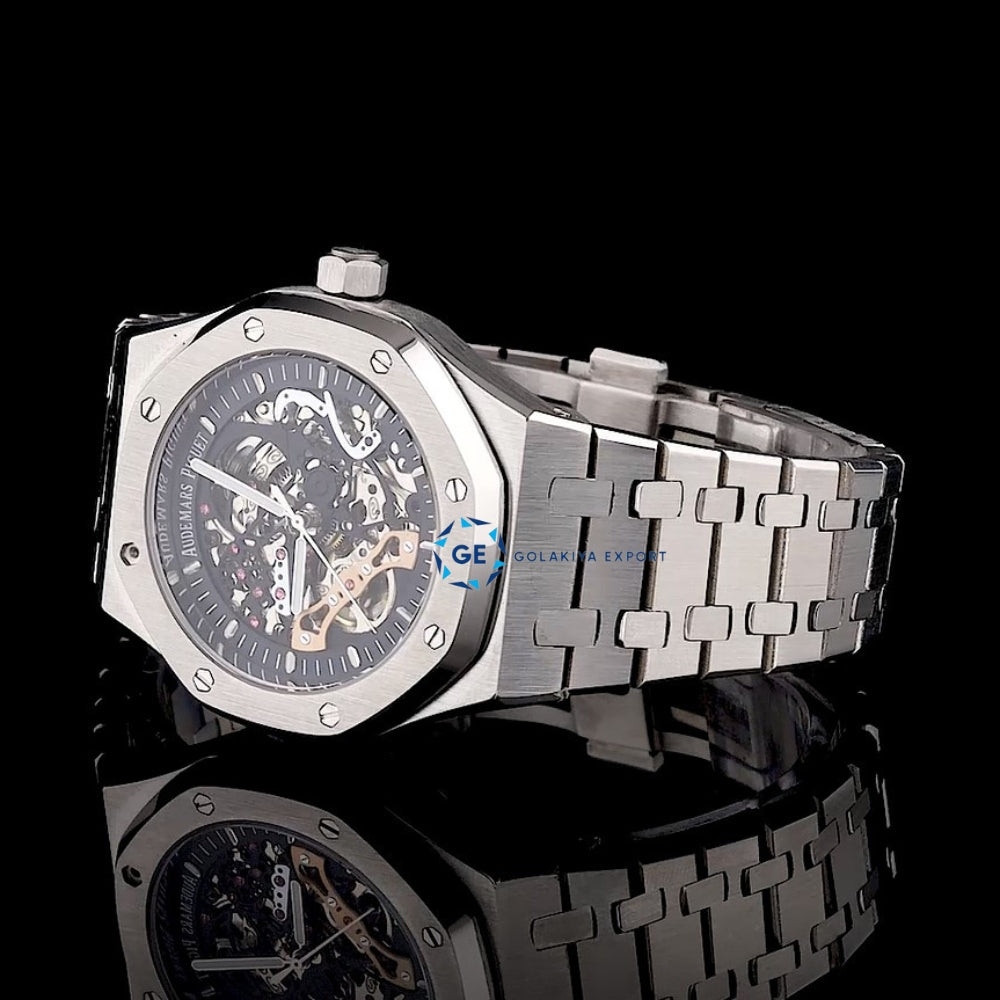 Skeleton Dial Automatic Stylish Men's Watch